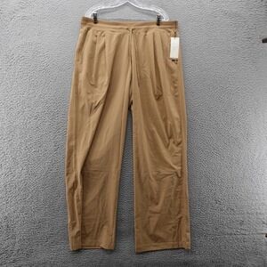 CALIA TrueLight Wide Leg Lounge‎ Pants Brown XXL Long Drawstring Lightweight NWT